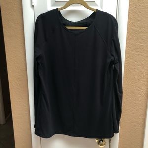 Lululemon black top size 12
